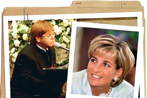 Princess Diana: Files reveal plea for Elton John to perform at .